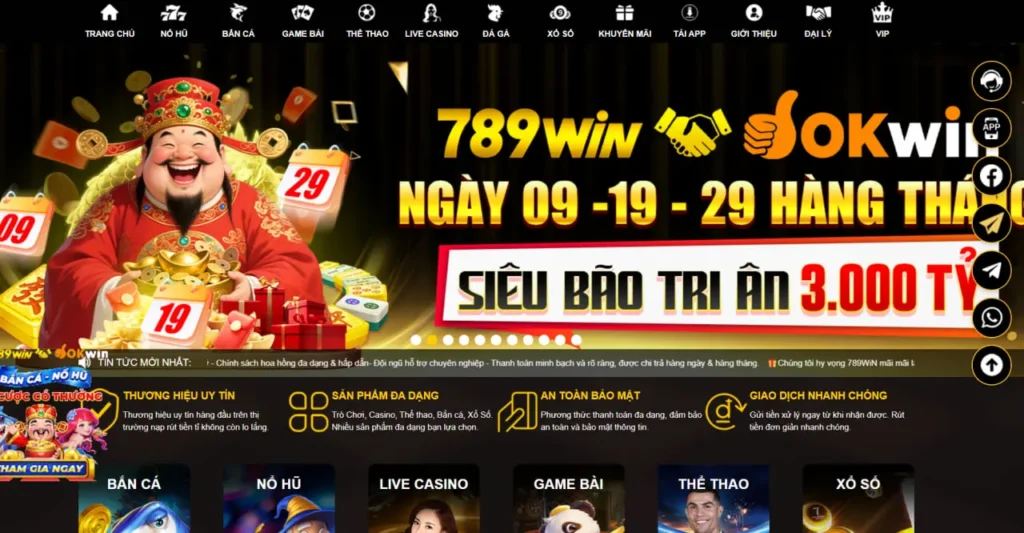 TRANG CHỦ 19 Đôi nét về nhà cái 789WIN